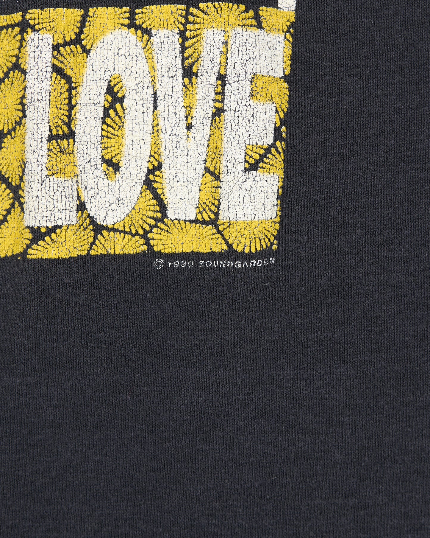 Vintage 1990 Soundgarden Louder Than Love T-Shirt