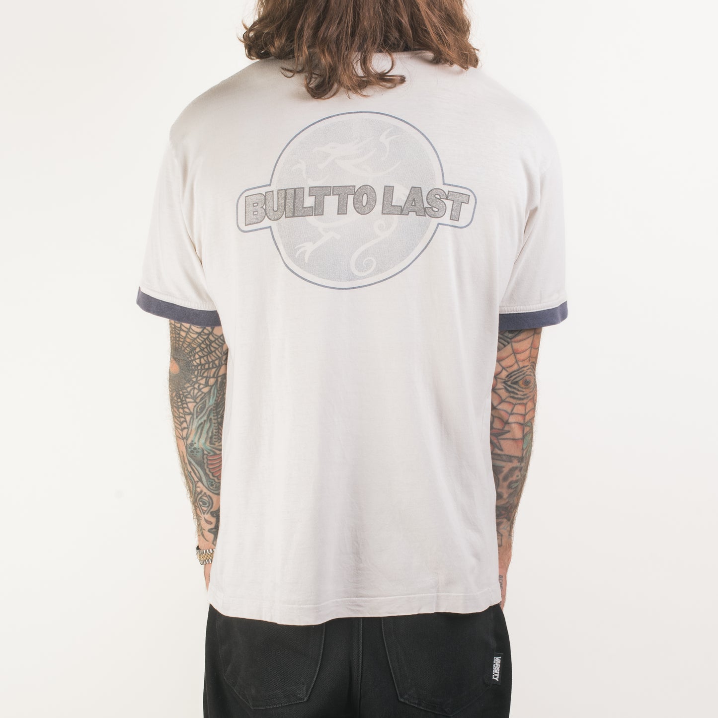 Vintage 90’s Sick Of It All Built To Last Ringer T-Shirt