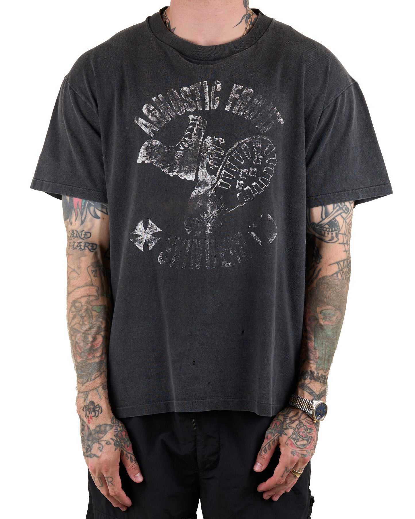 Vintage 90’s Agnostic Front Skinhead T-Shirt