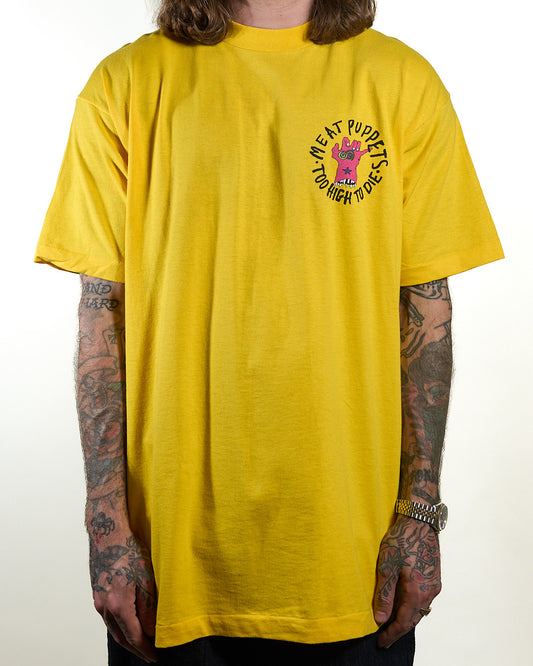 Vintage 1994 Meatpuppets Too High To Die T-Shirt