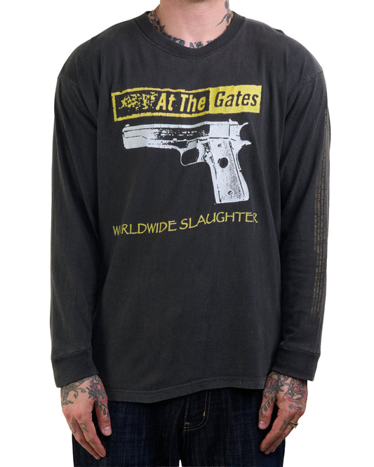 Vintage 90’s At The Gate Worldwide Slaughter Tour Longsleeve