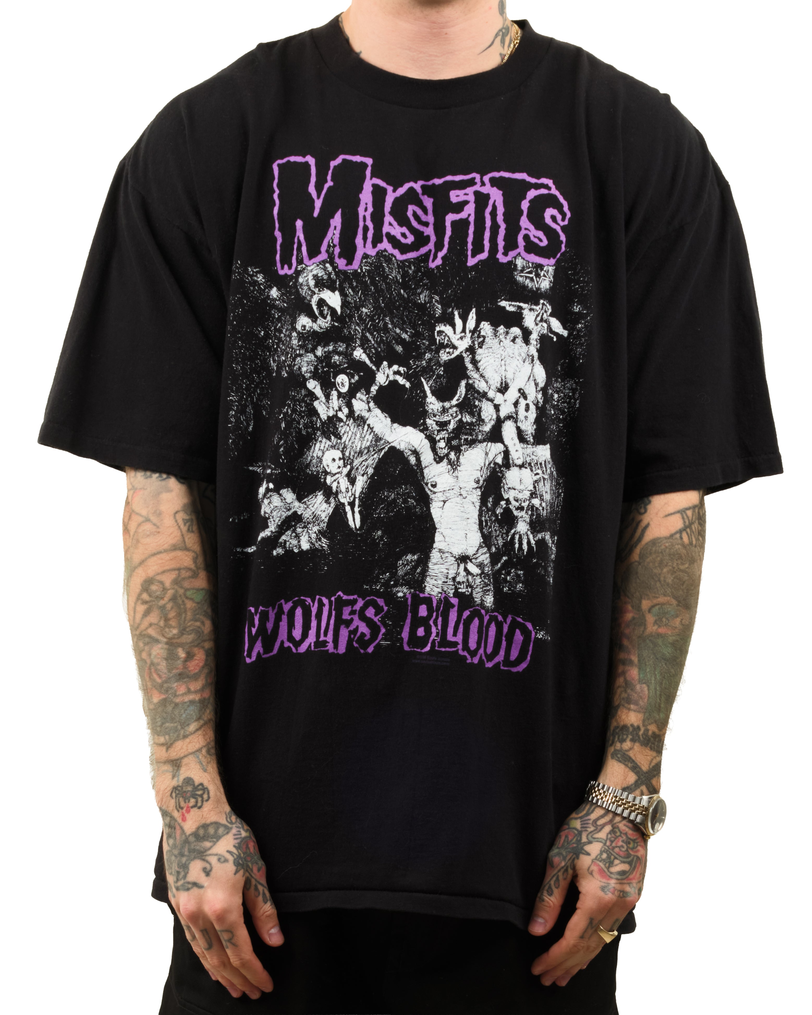 Vintage 1998 Misfits Wolf's Blood T-Shirt – Mills Vintage USA