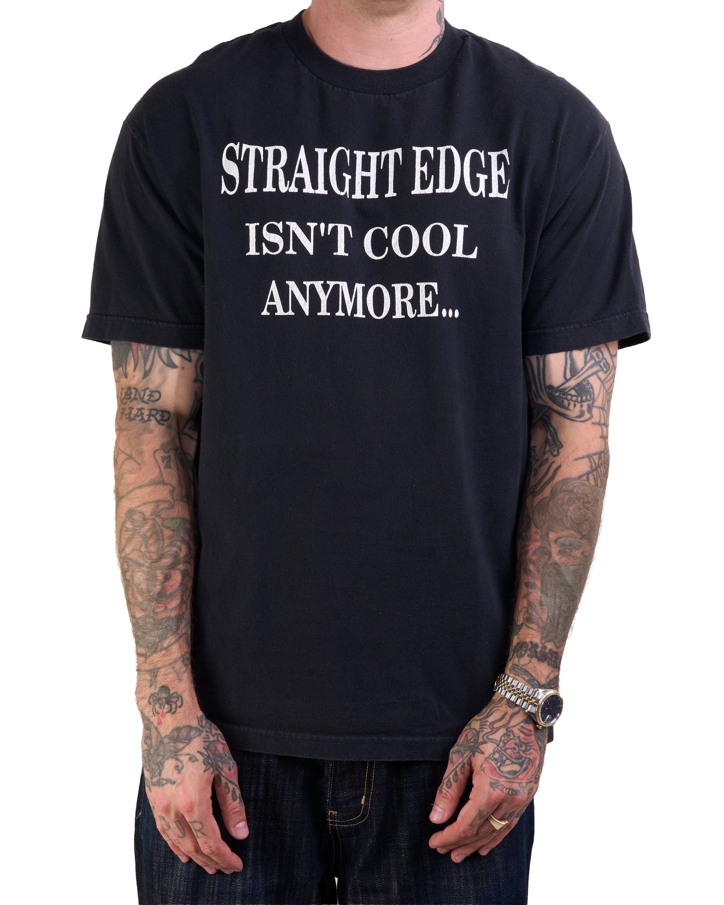 Vintage 90’s Outspoken Straight Edge Is Not Cool Anymore T-Shirt