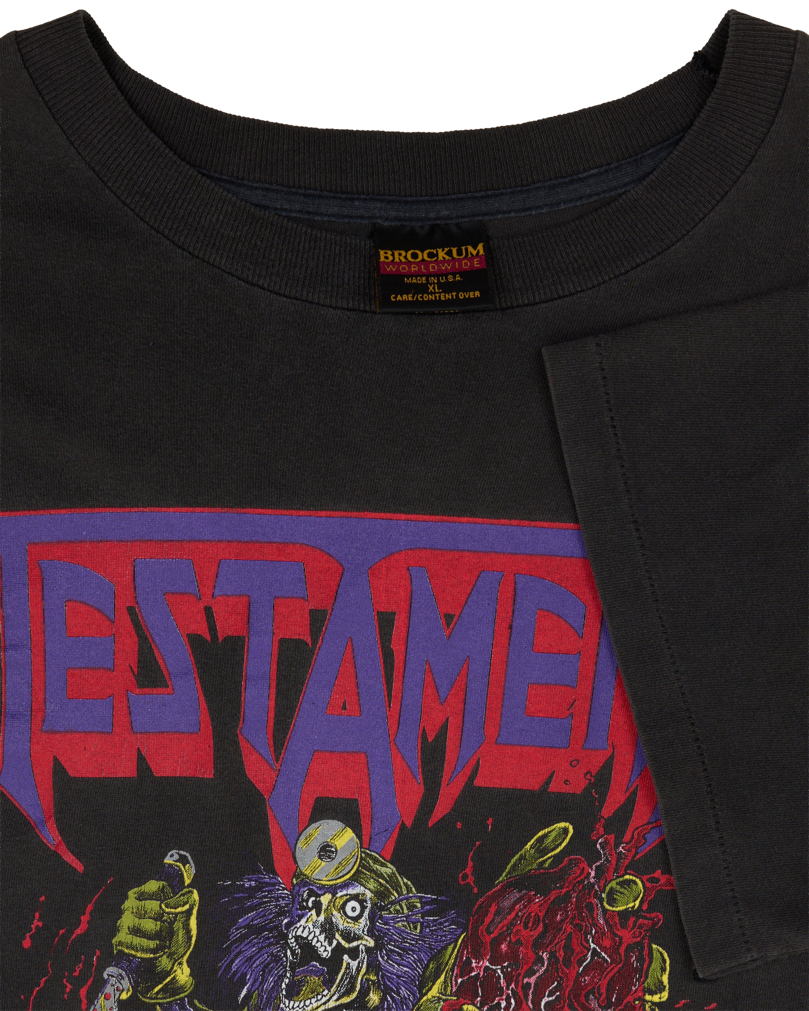 Vintage 1990 Testament Malpractice Tour T-Shirt – Mills Vintage USA