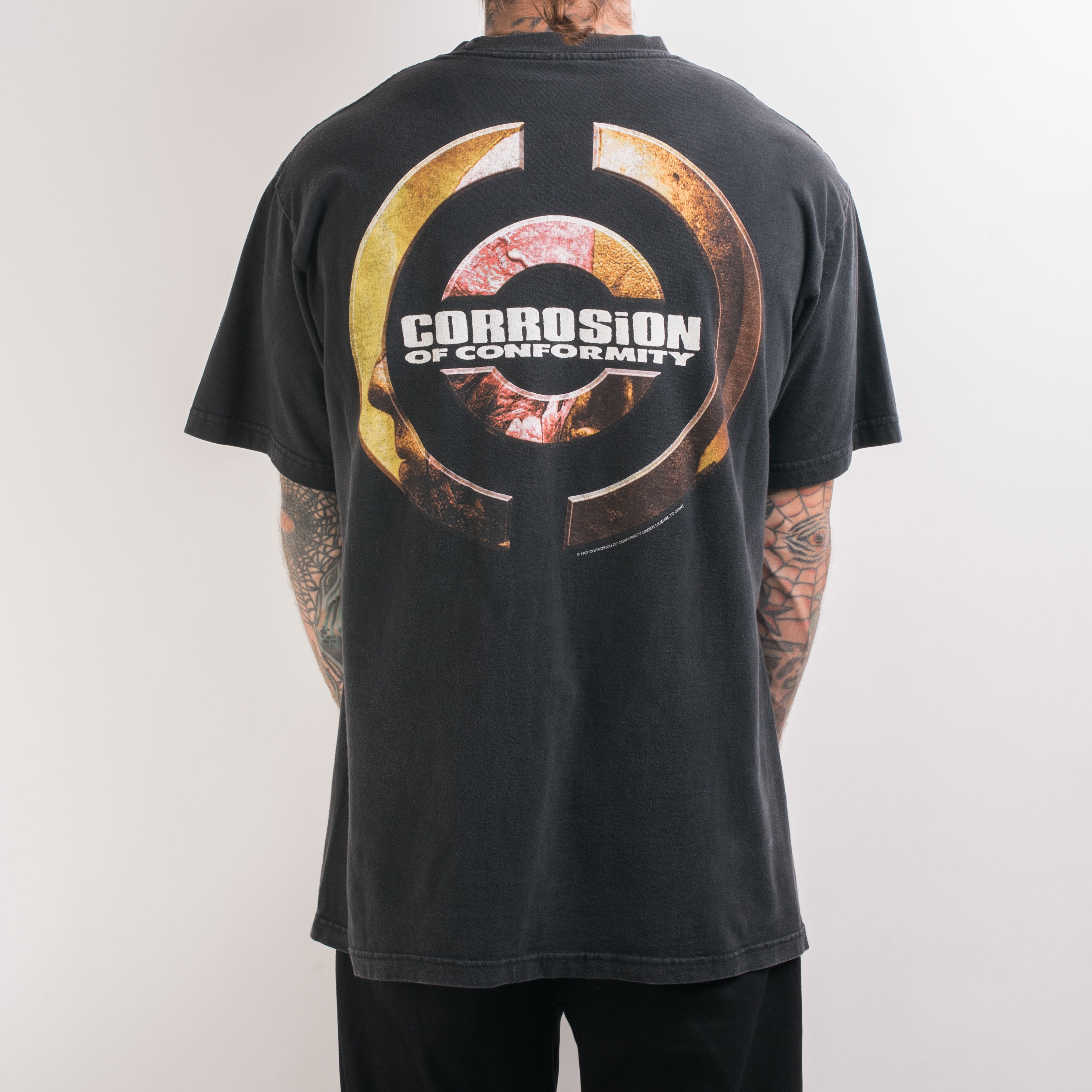 CORROSION OF CONFORMITY90sヴィンテージtシャツ Vintage Corrosion Of Conformity Shirt 1992 LIBERTY shirt