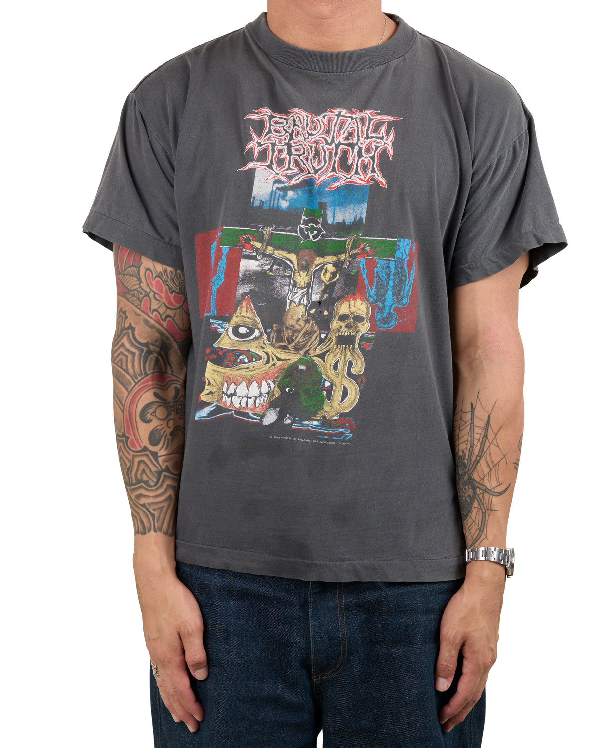 Vintage 1992 Brutal Truth T-Shirt