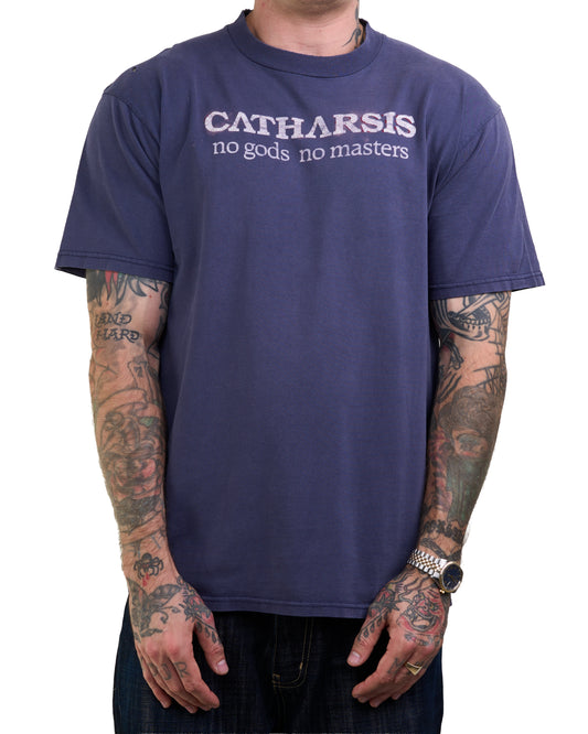Vintage 90’s Catharsis No Gods No Masters T-Shirt