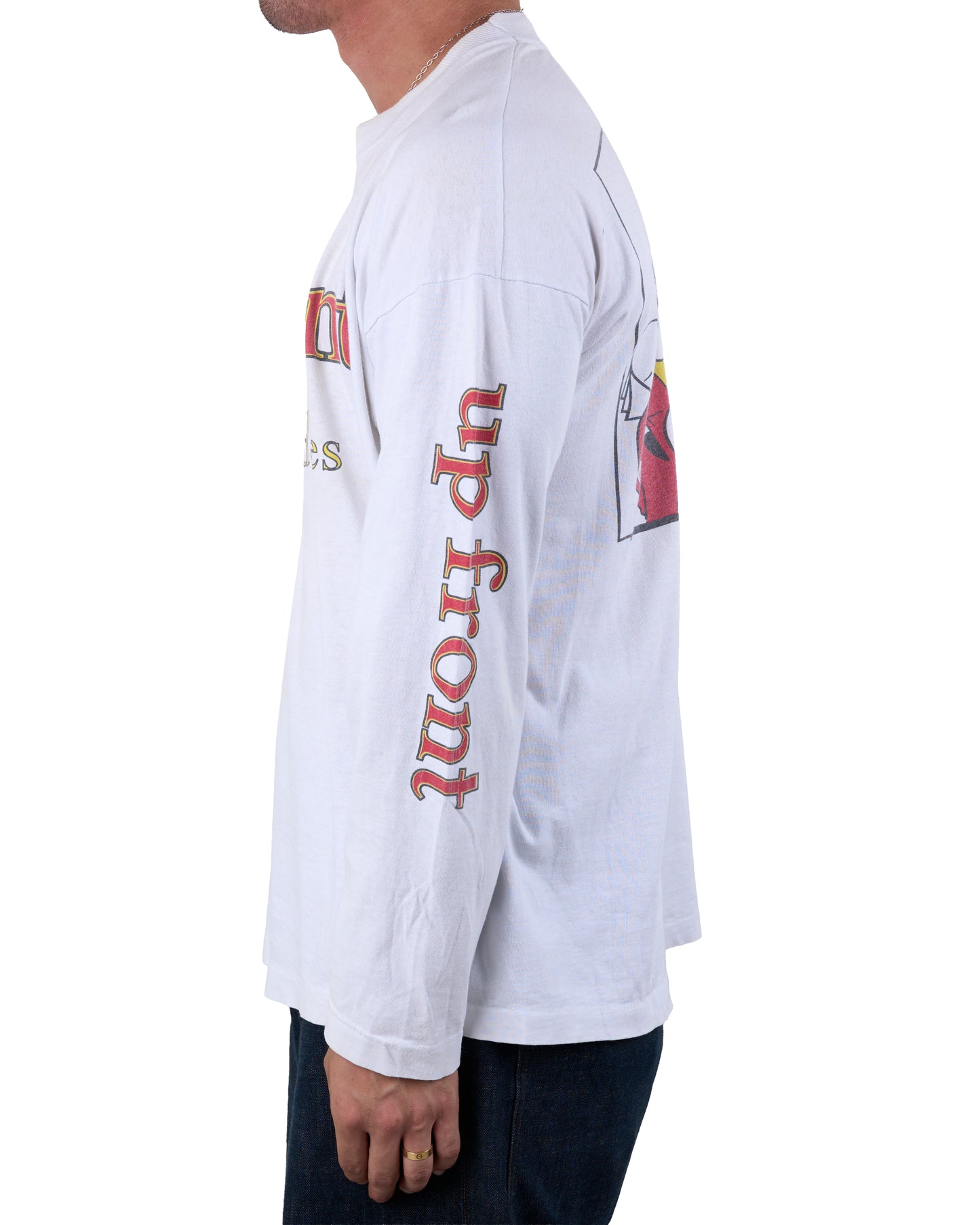 Vintage 90’s Up Front What Fire Does Longsleeve