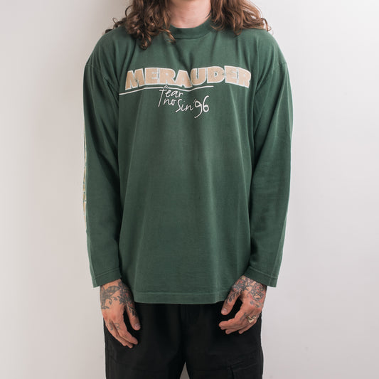 Vintage 1996 Merauder Fear No Sin Tour Longsleeve