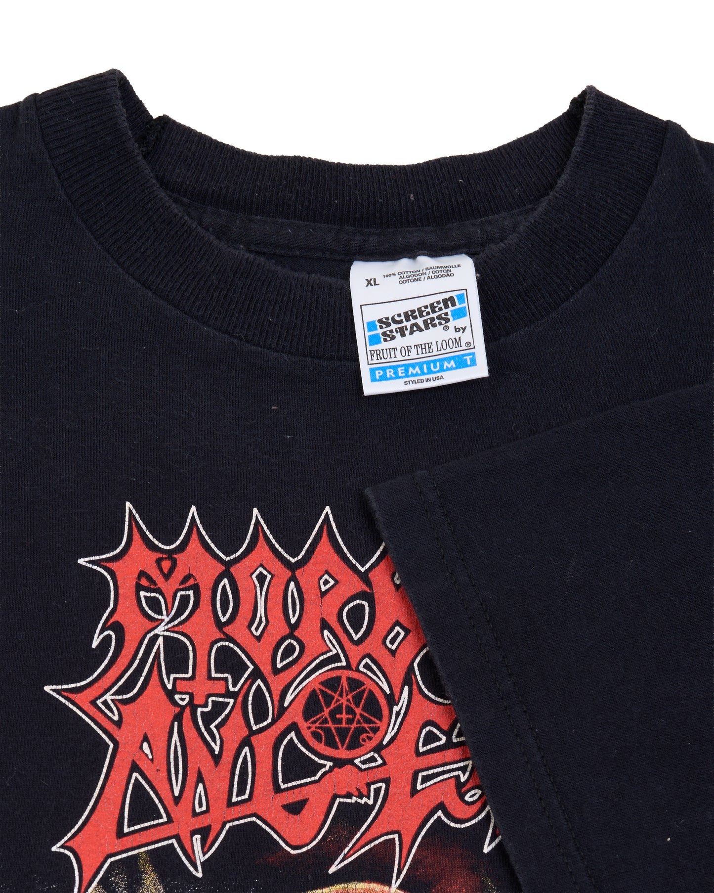Vintage 1998 Morbid Angel Formulas Fatal To The Flash Tour T-Shirt