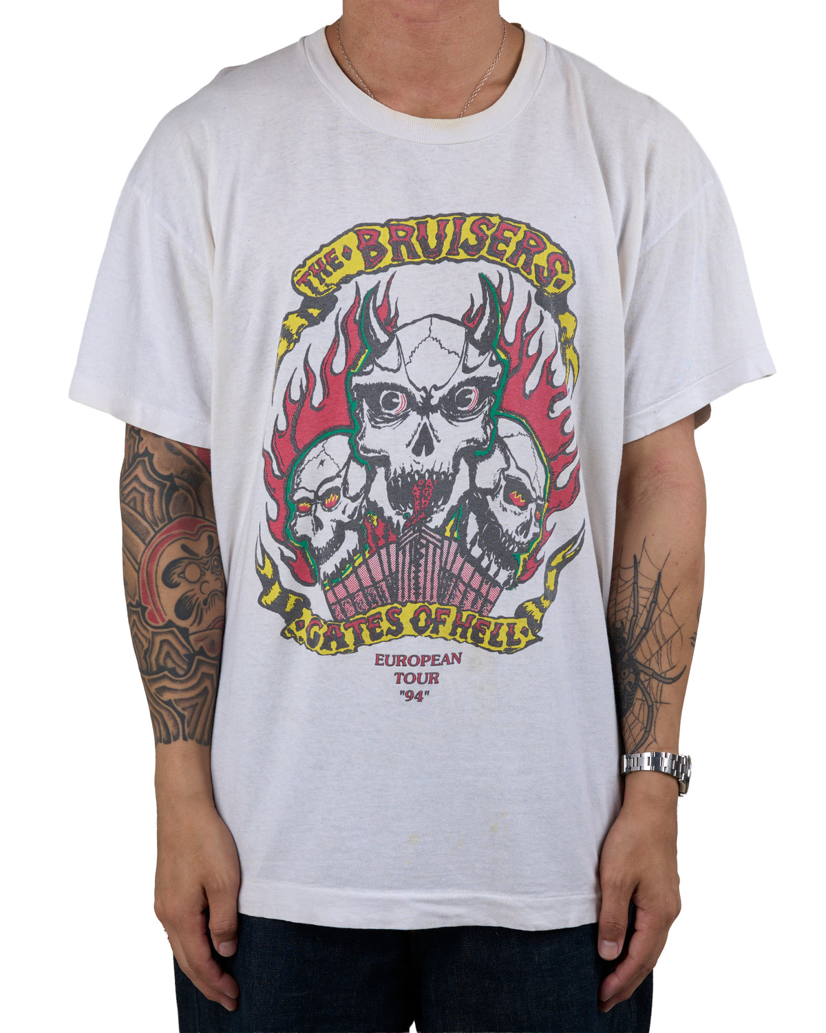 Vintage 1994 The Bruisers Gates Of Hell Tour T-Shirt