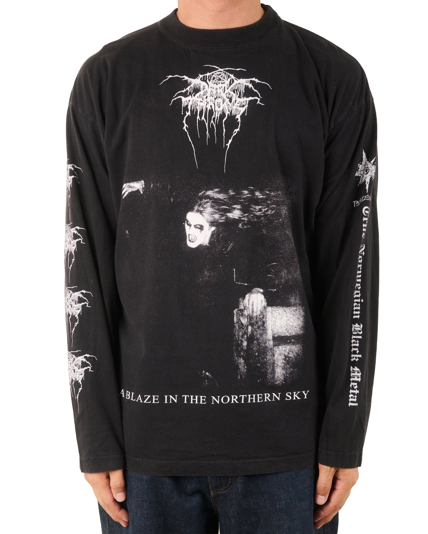 Vintage 1998 Darkthrone A Blaze In The Northern Sky Longsleeve
