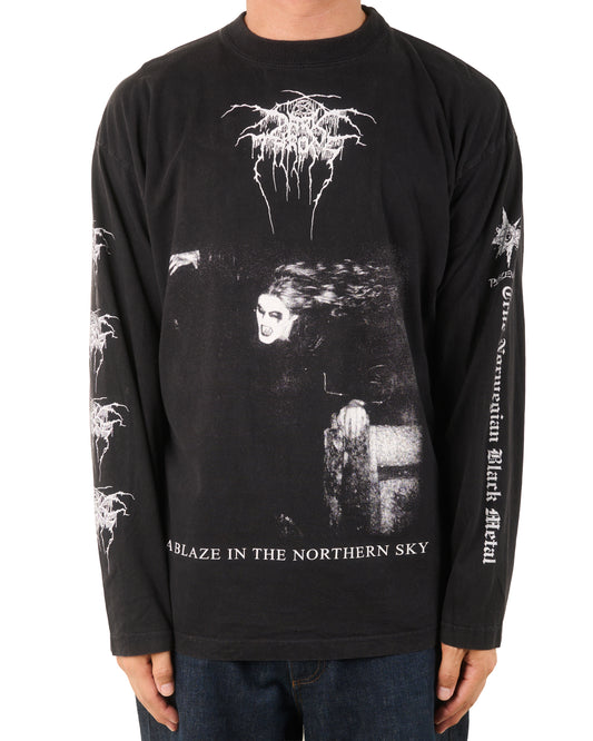 Vintage 1998 Darkthrone A Blaze In The Northern Sky Longsleeve