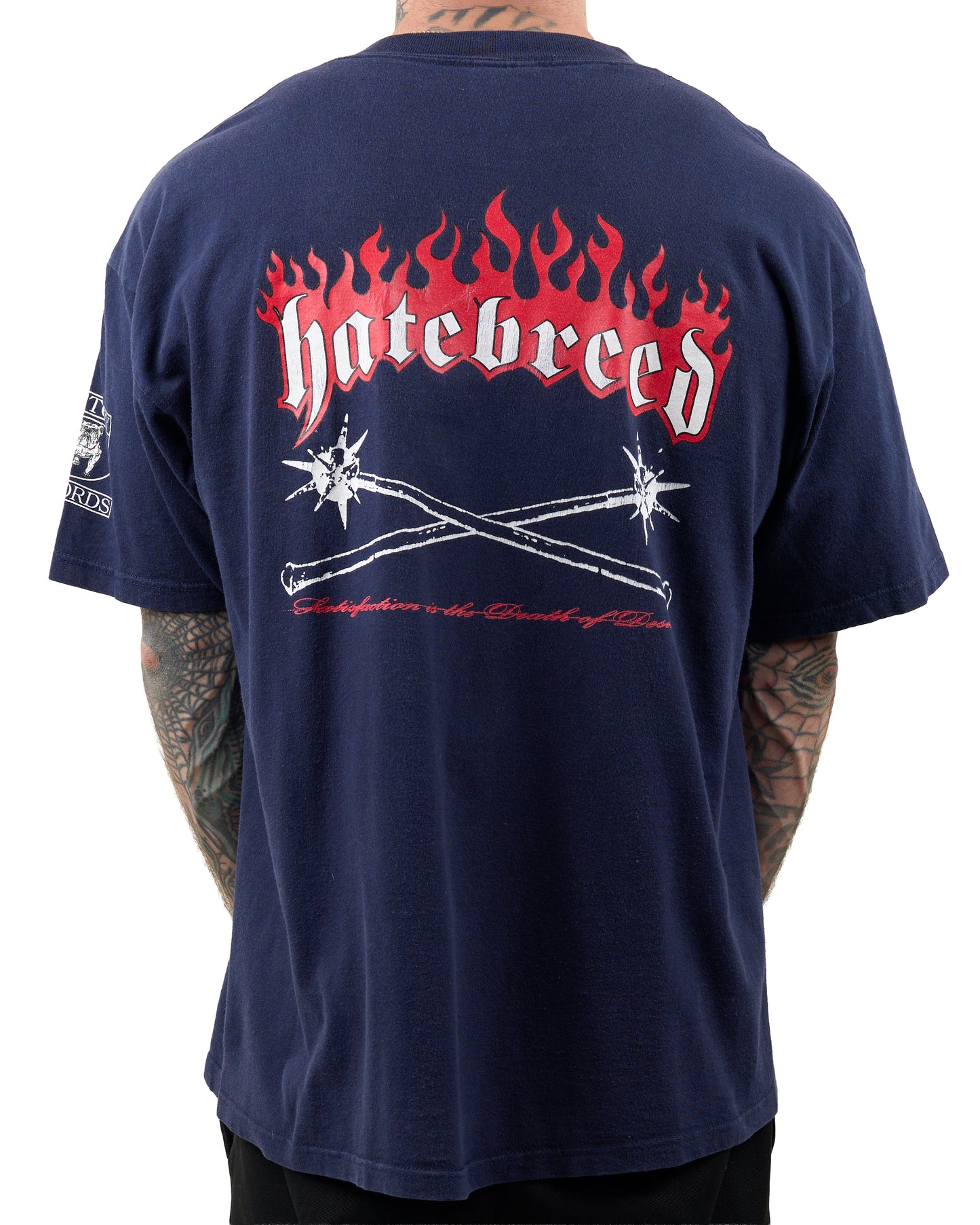Vintage 90’s Hatebreed Satisfaction Is The Death Of Desire T-Shirt