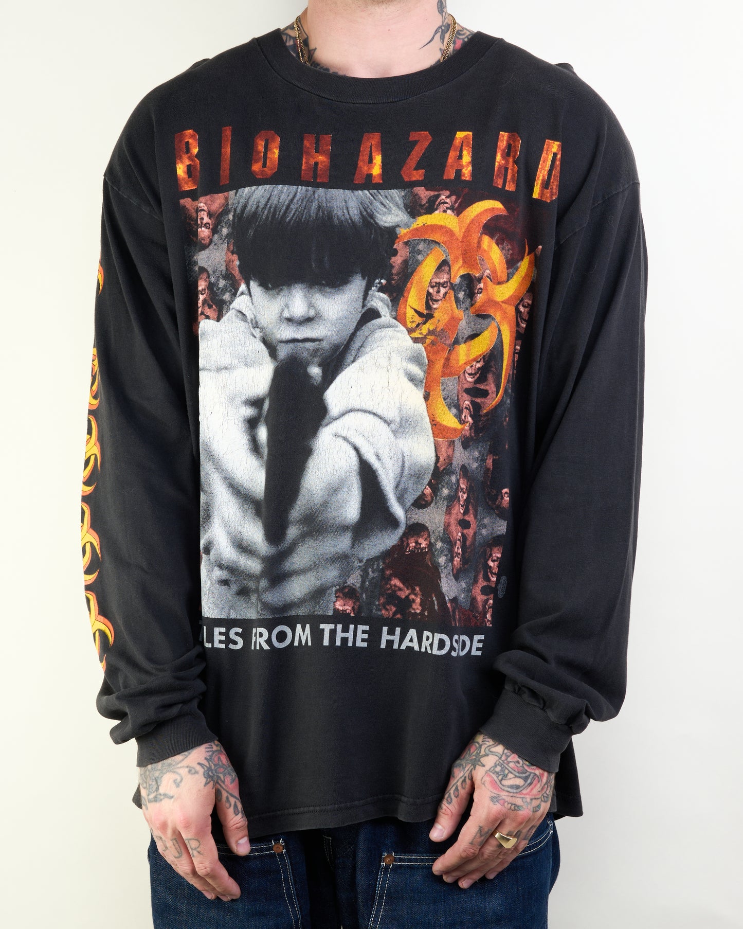 Vintage 90’s Biohazard Tales From The Hardside Tour Longsleeve