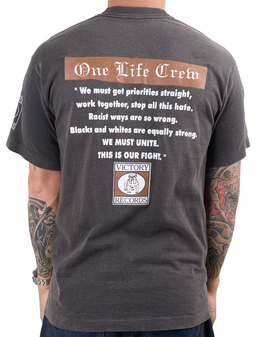 Vintage 90’s One Life Crew Our Fight T-Shirt