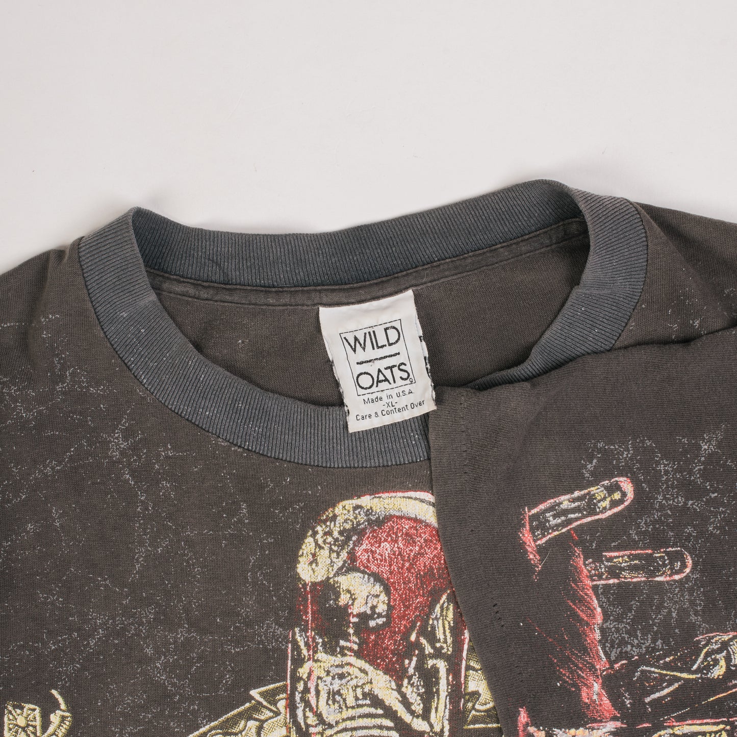 Vintage 1991 Slayer Seasons In The Abyss All Over Print T-Shirt