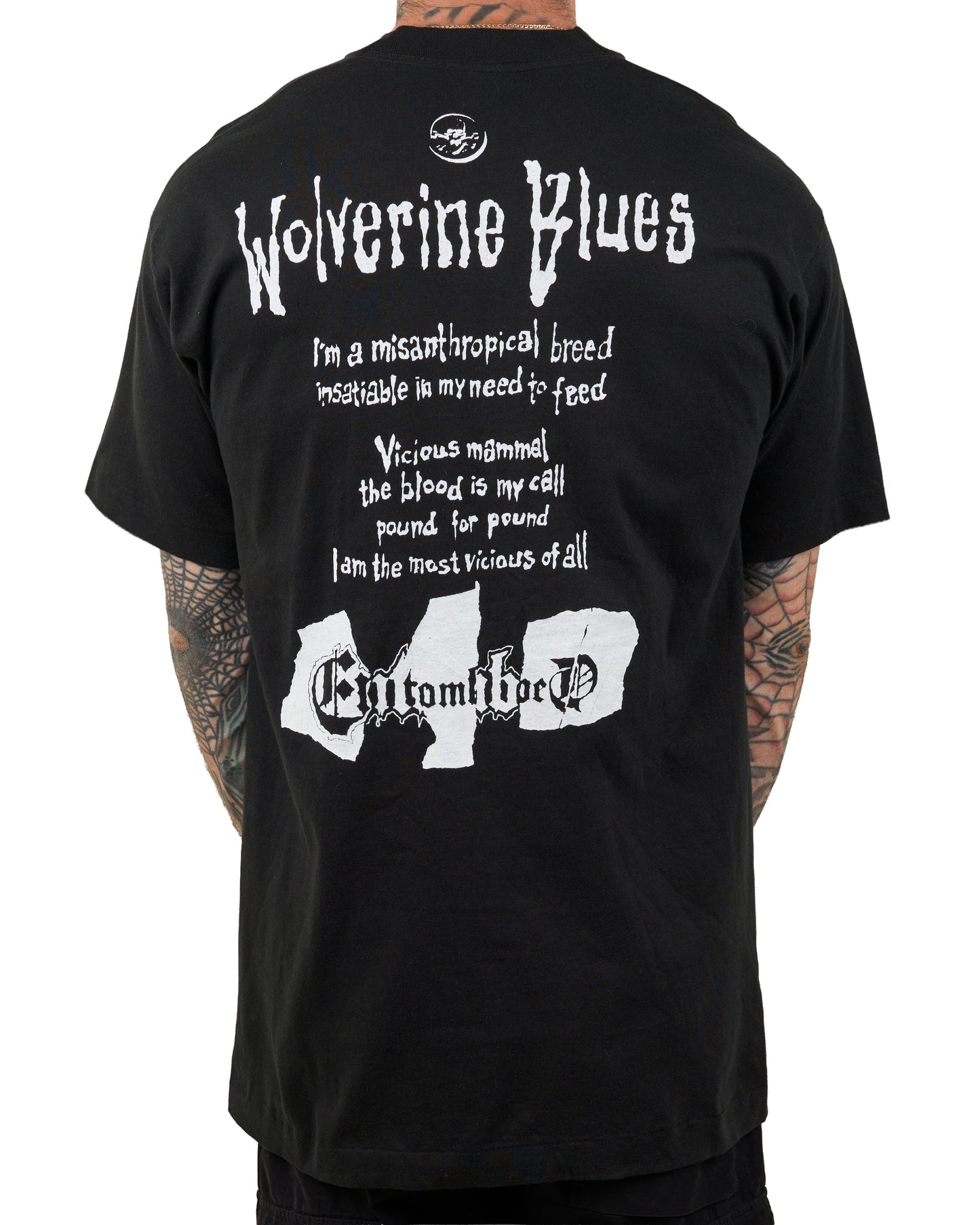 Vintage 90’s Entombed Wolverine Blues T-Shirt