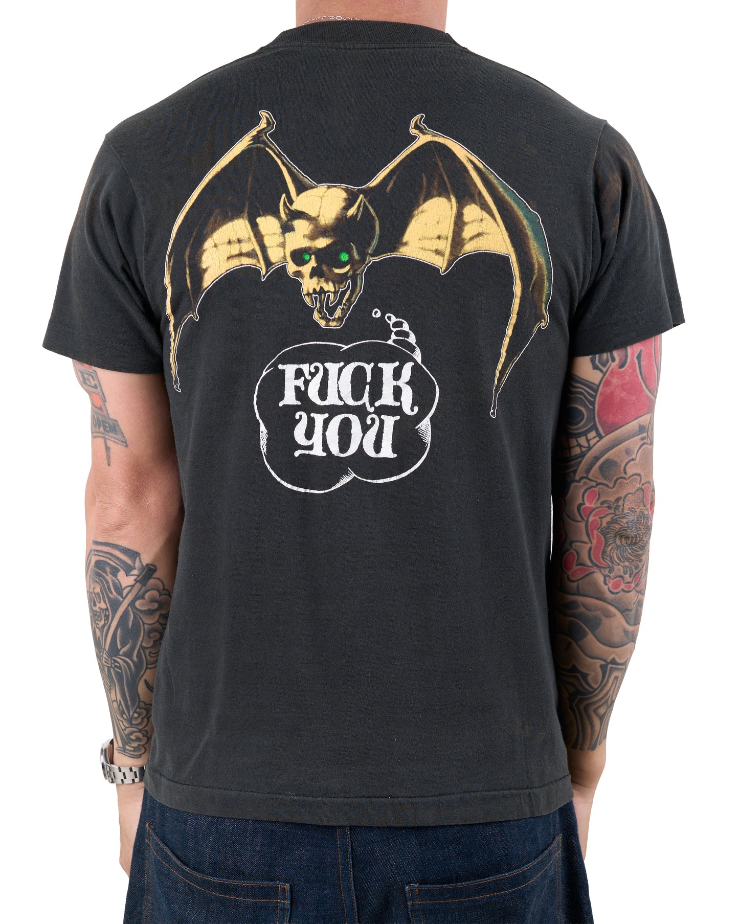 Vintage 80’s Overkill We Don’t Care T-Shirt