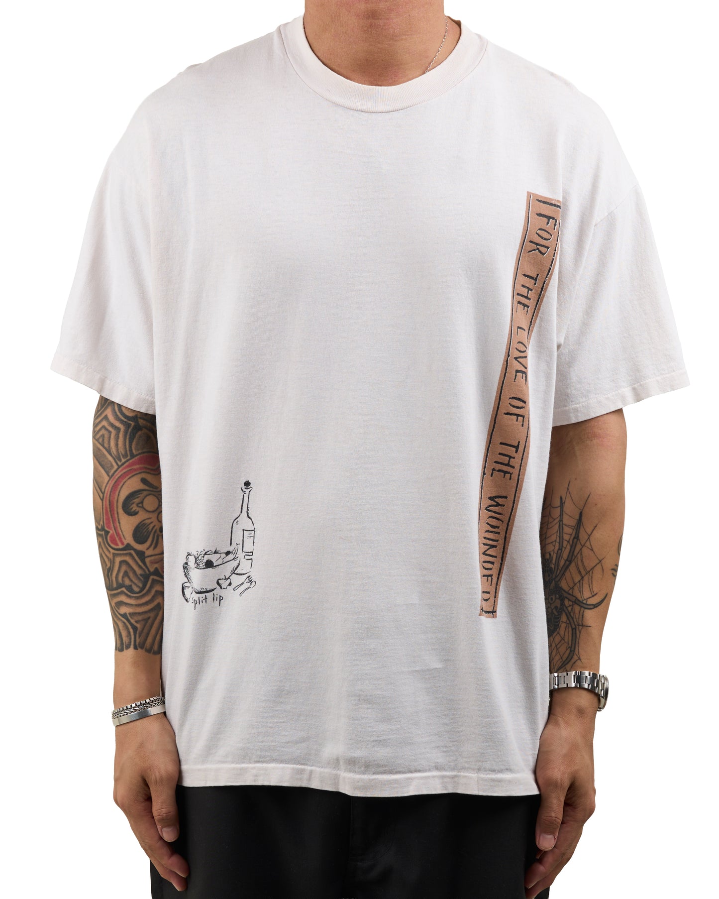 Vintage 90’s Split Lip For The Love Of The Wounded T-Shirt
