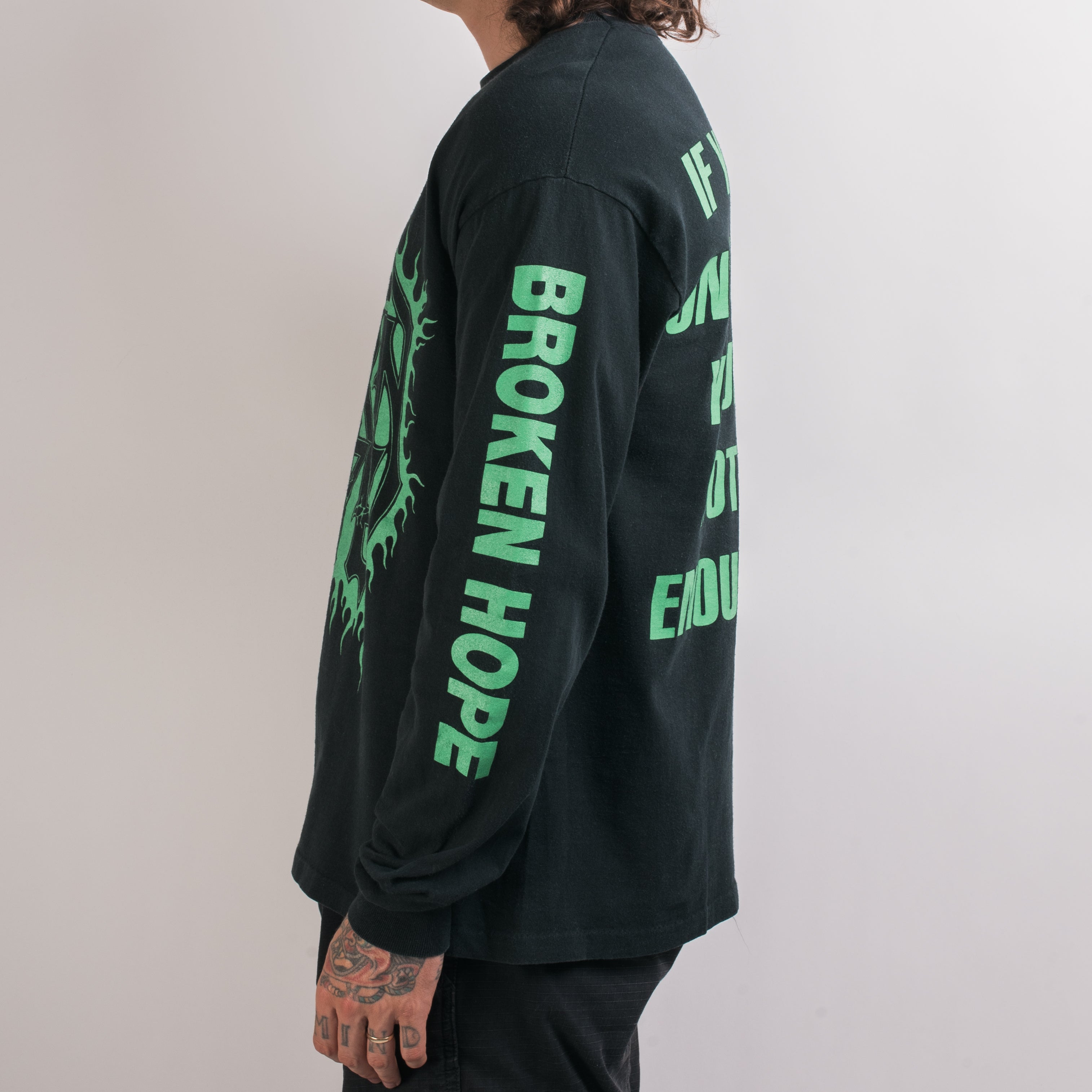 Vintage 90's Broken Hope Longsleeve – Mills Vintage USA Vintage 90's Broken Hope Longsleeve – Mills Vintage USA