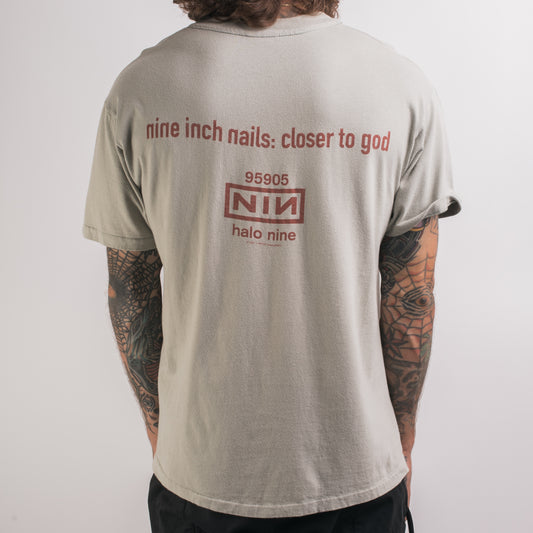 Vintage 1994 Nine Inch Nails Closer To God T-Shirt