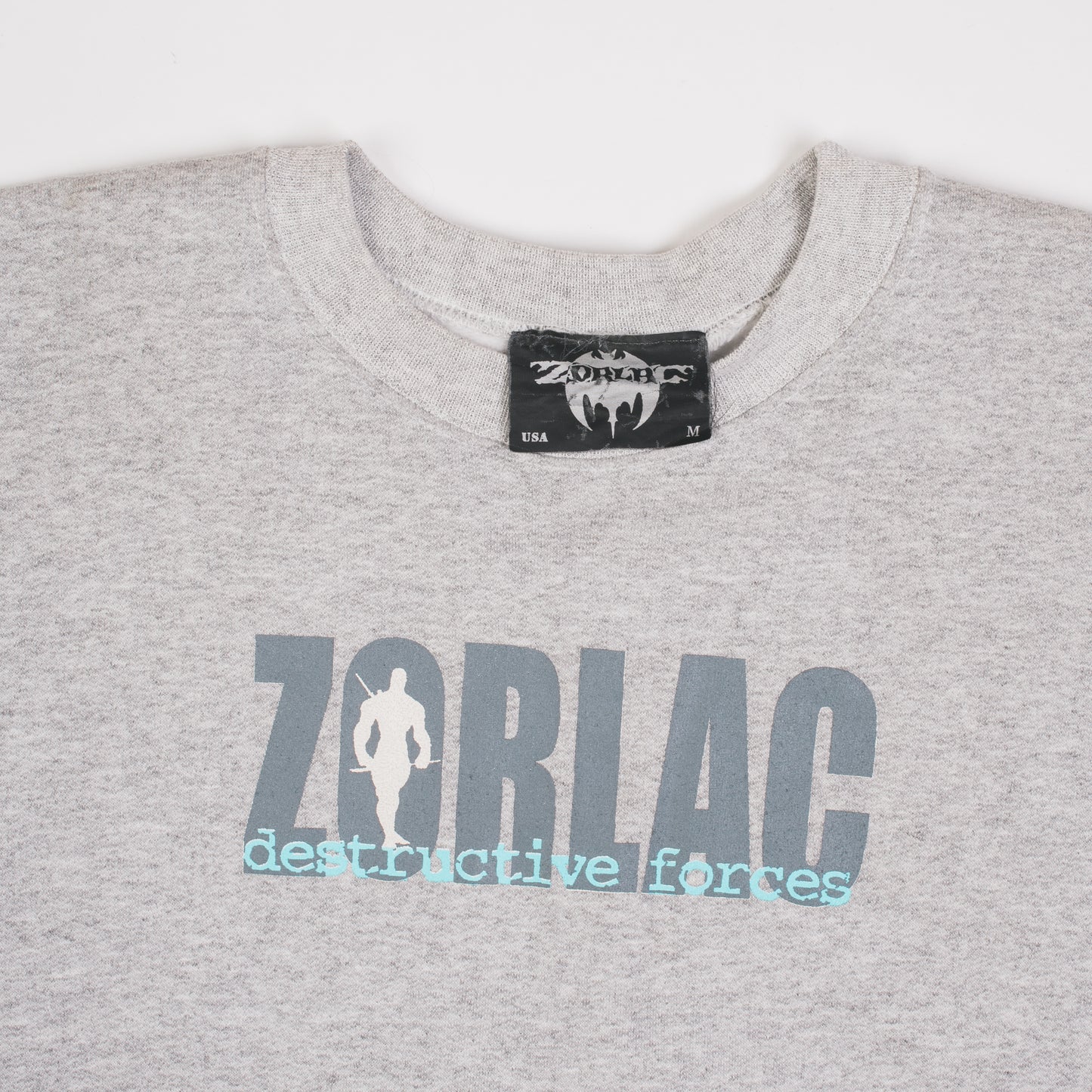 Vintage 90’s Zorlac Skateboards Destructive Forced Sweatshirt