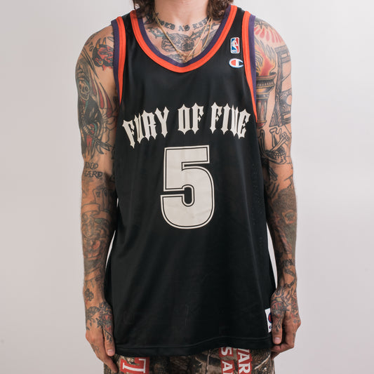 Vintage 90’s Fury Of Five Champion Basketball Jersey