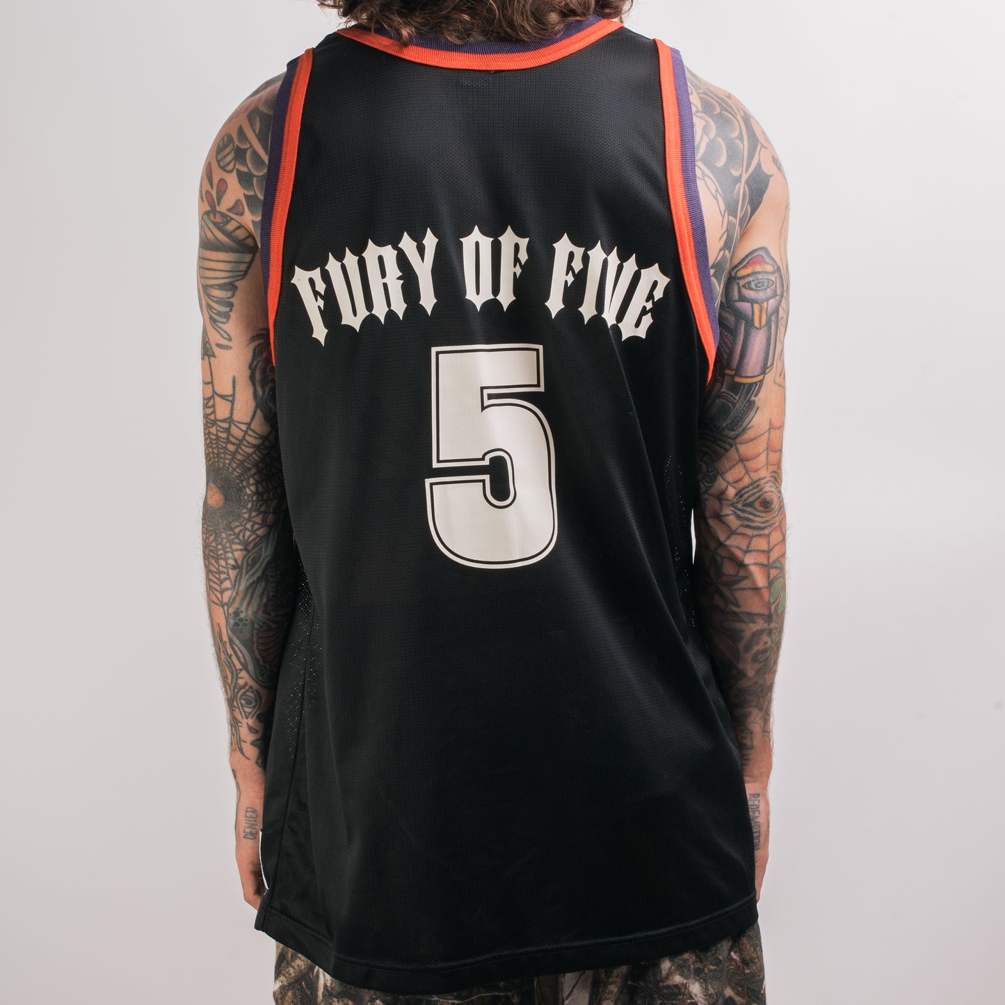 Vintage 90’s Fury Of Five Champion Basketball Jersey