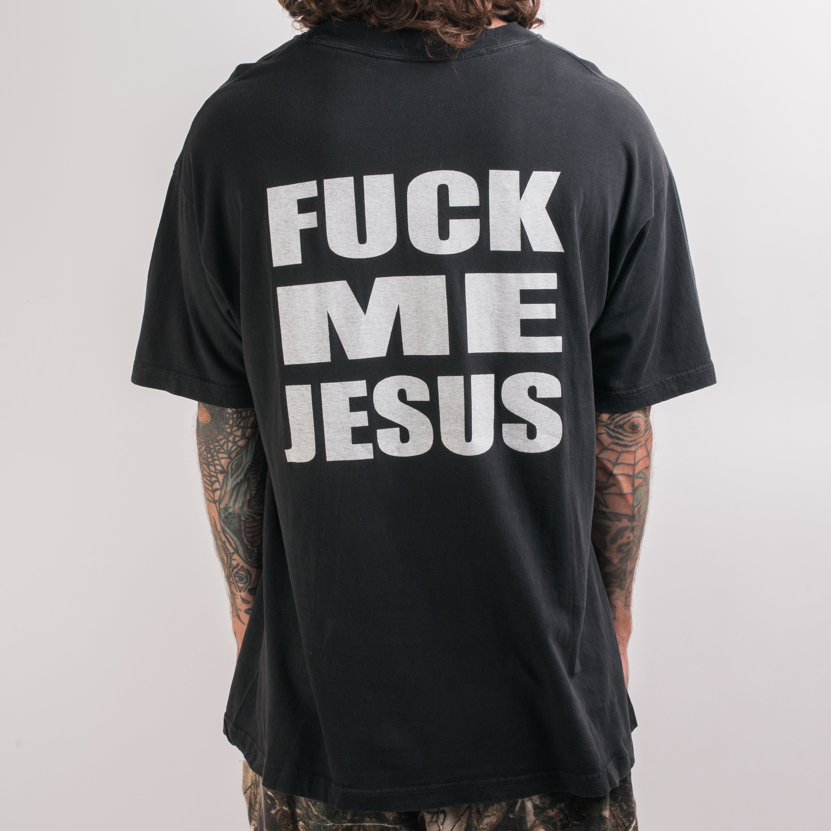 Marduk fuck me jesus vintage ロンT