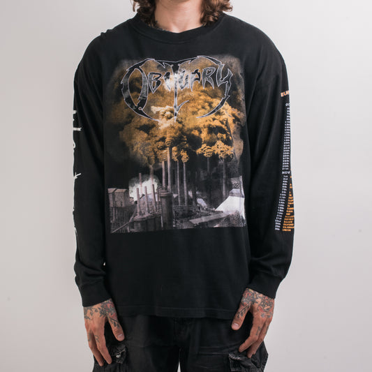 Vintage 1994 Obituary World Demise Tour Longsleeve