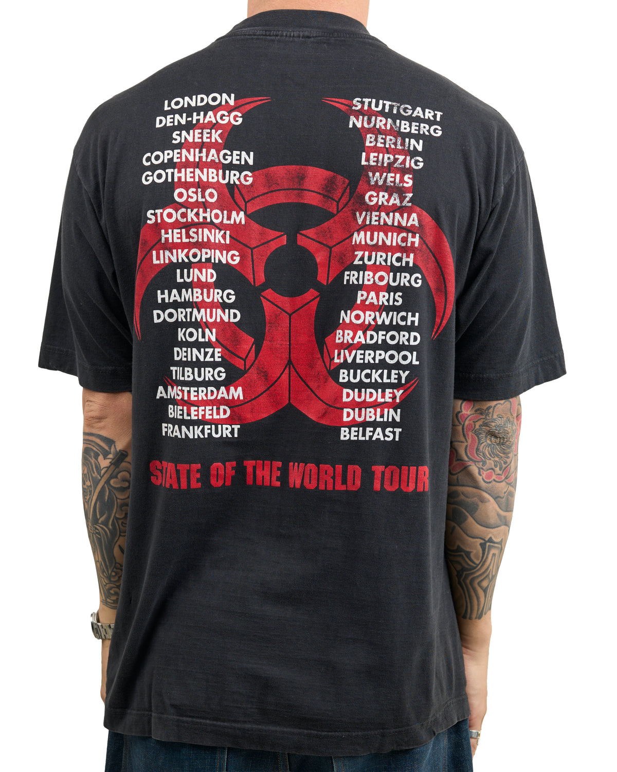 Vintage 90’s Biohazard Tales From The Hardside Tour T-Shirt