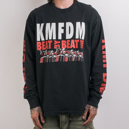 Vintage 90’s KMFDM Beat By Beat Tour Longsleeve