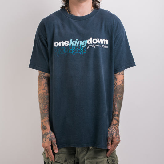 Vintage 90’s One King Down Gravity Wins Again T-Shirt
