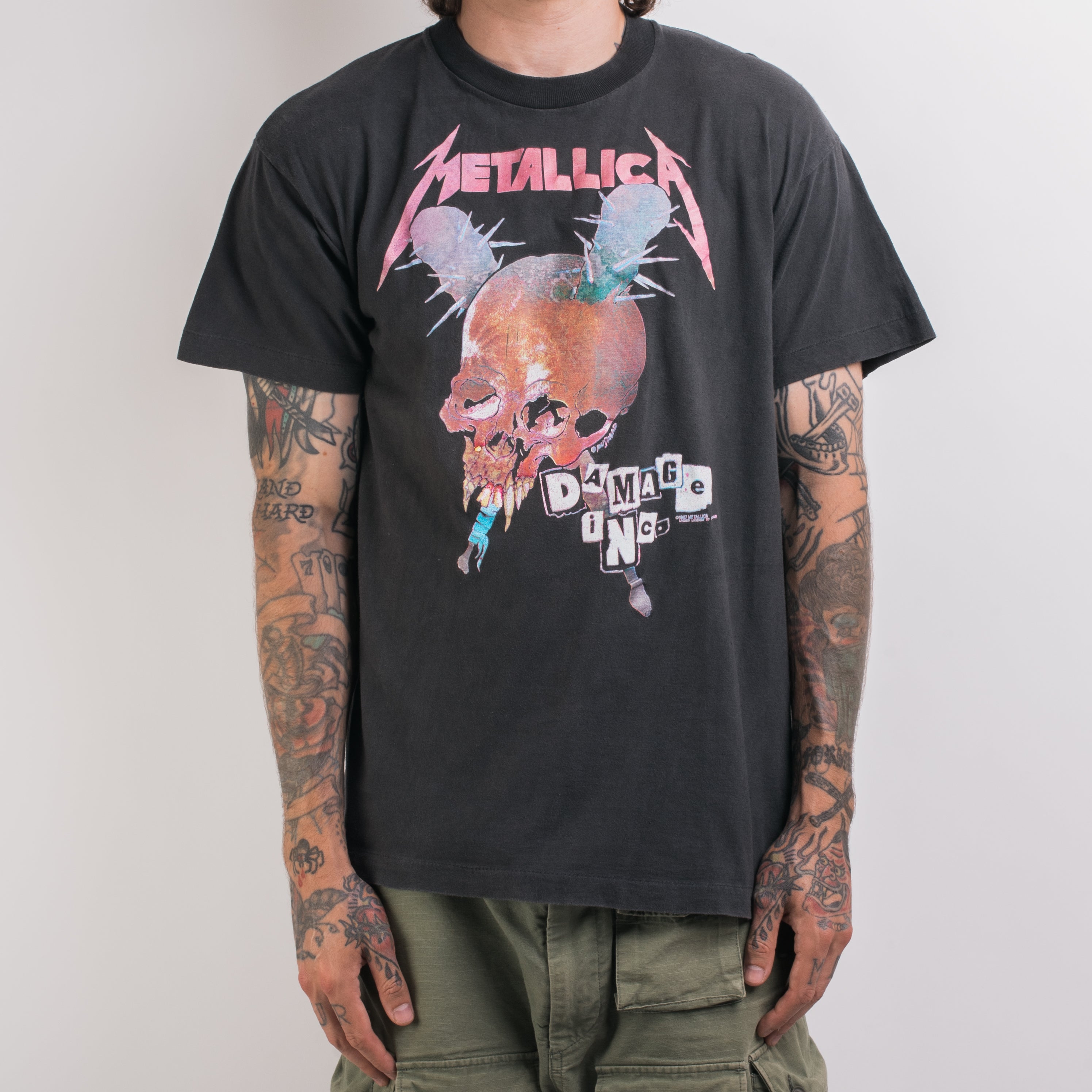 Vintage 90’s Metallica Damage Inc T-Shirt