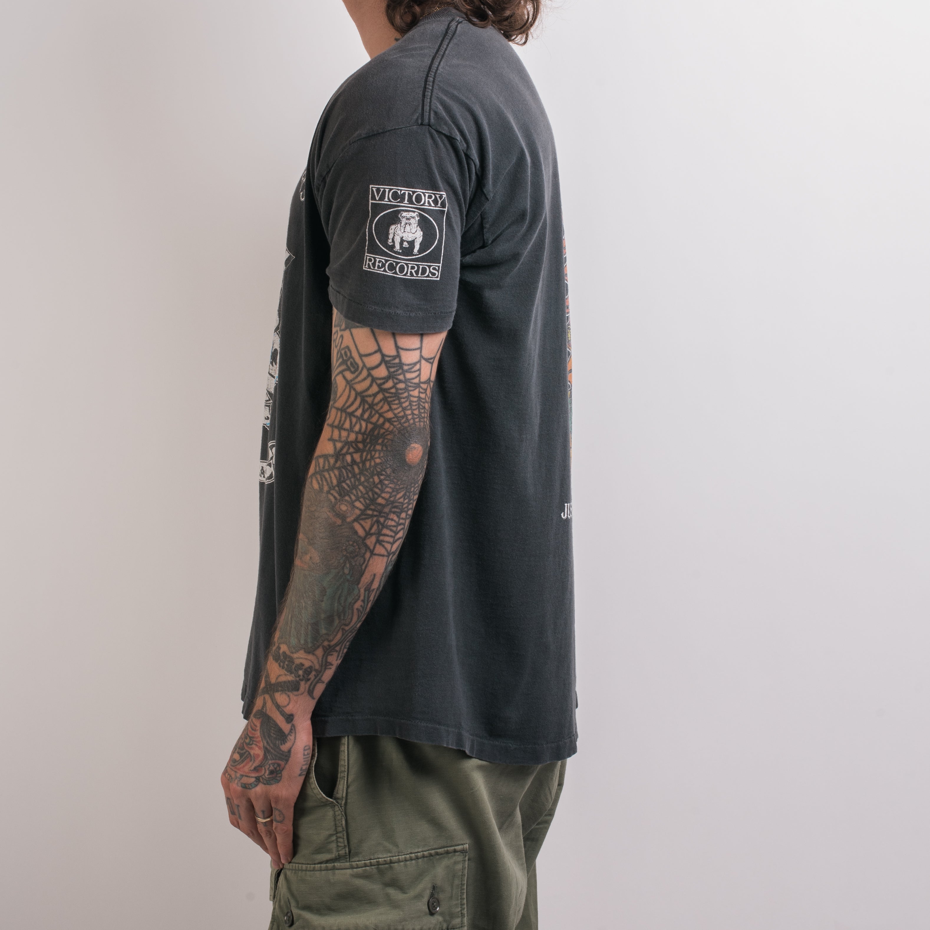 90s XL HI FI AND THE ROADBURNERS tシャツ Vintage 90's Hi Fi And The Roadrunners T-Shirt – Mills Vintage USA