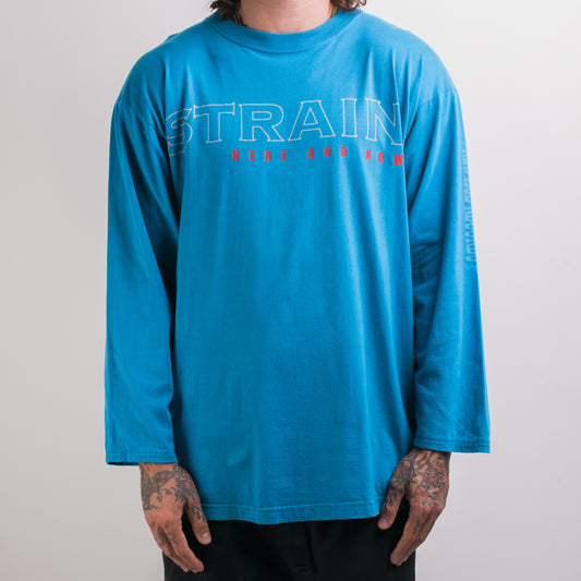 Vintage 1996 Strain Here And Now Tour Longsleeve