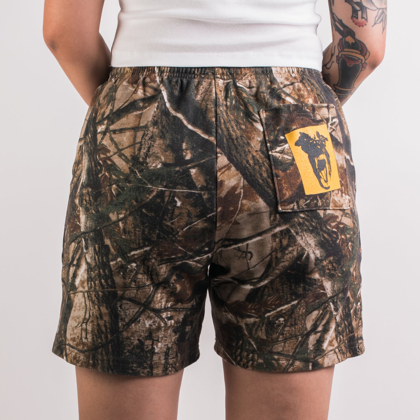 Mills X Varsity Los Angeles Real Tree Camo Shorts