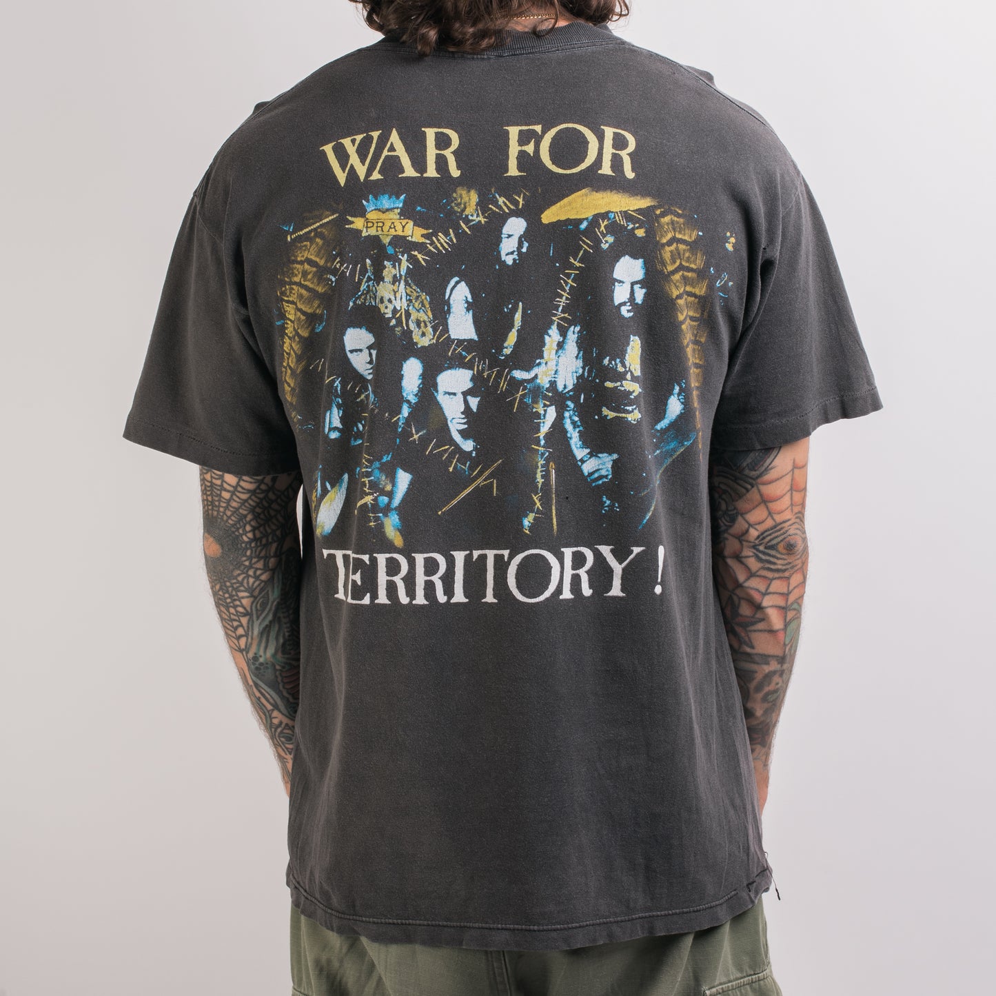 Vintage 1993 Sepultura War For Territory T-Shirt