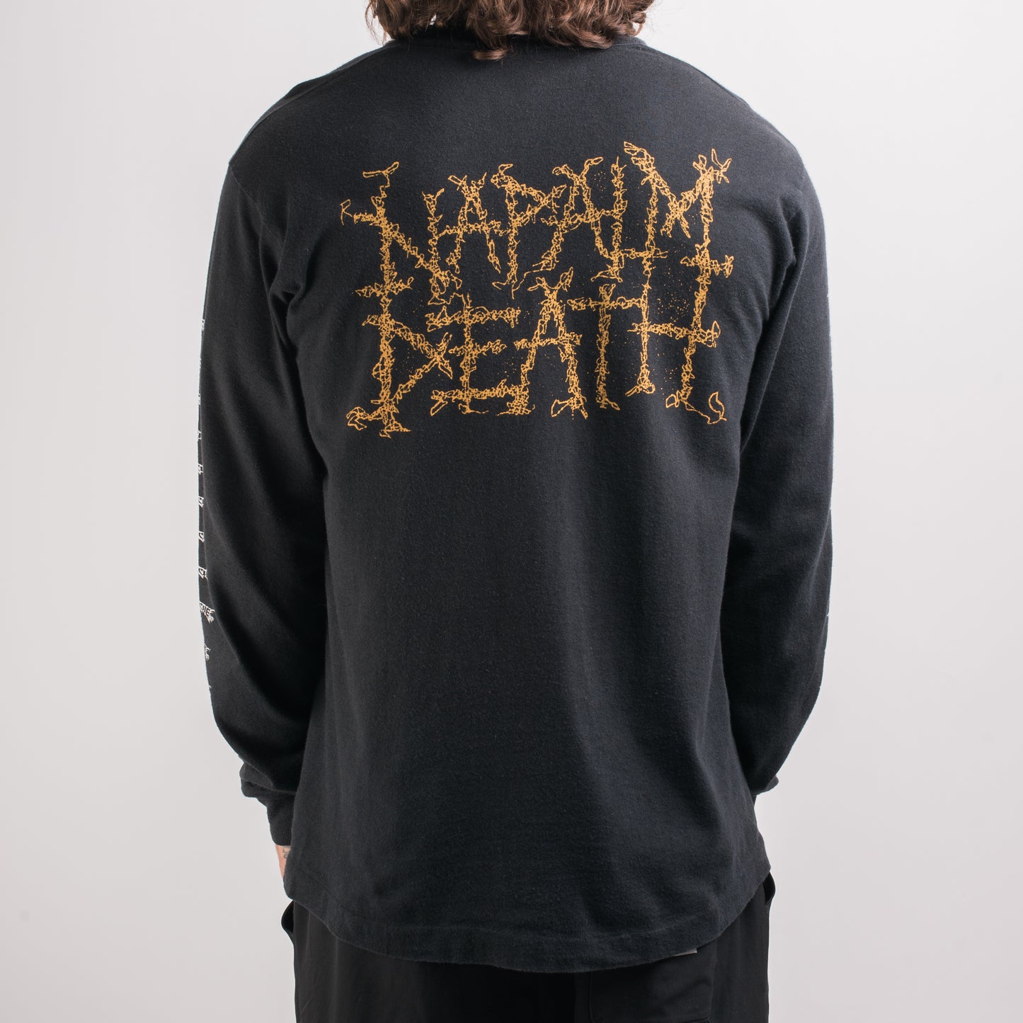 Vintage 1990 Napalm Death Harmony Corruption Longsleeve