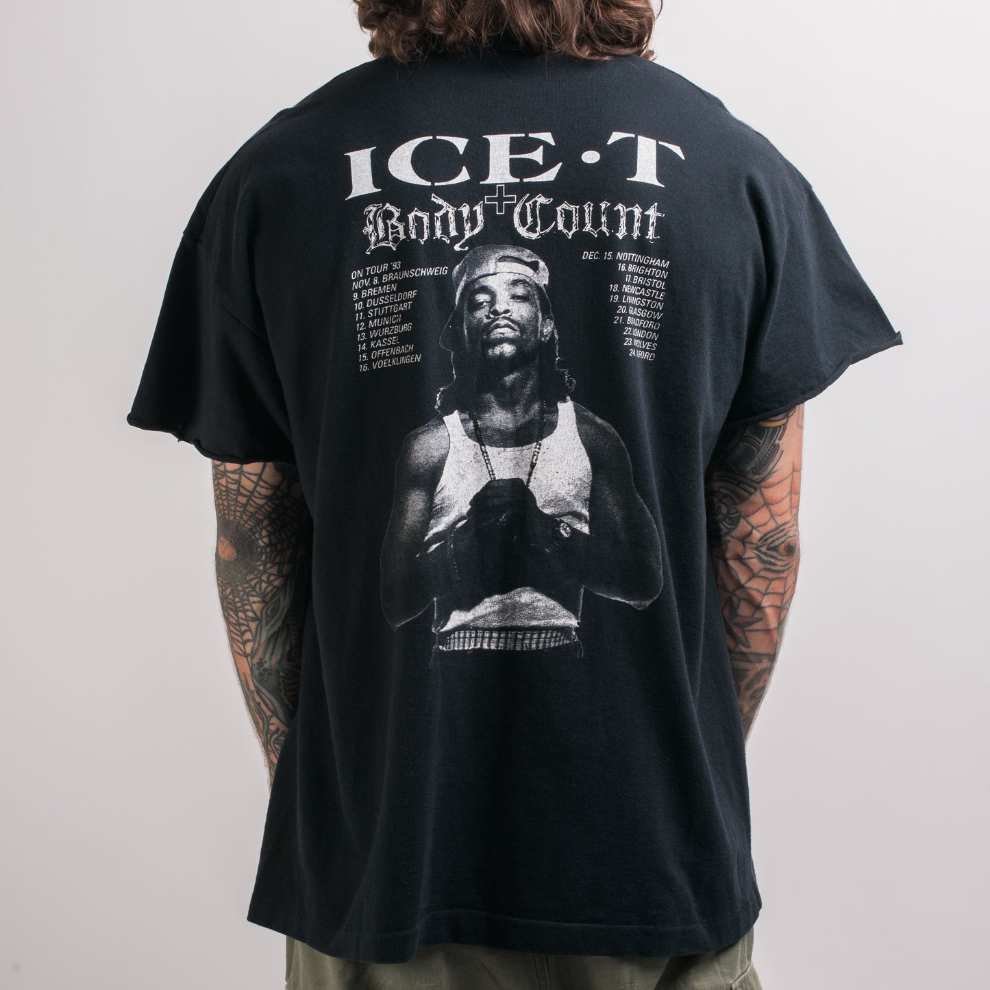 Vintage 90’s Body Count Ice-T Cop Killer Tour T-Shirt