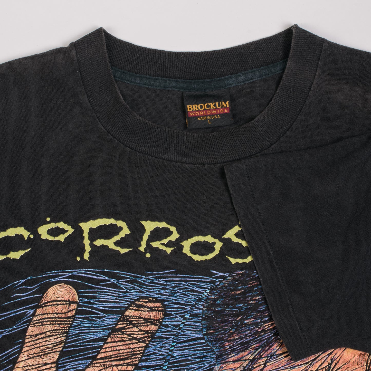 Vintage 1991 Corrosion Of Conformity Reality Comes Crawling T-Shirt