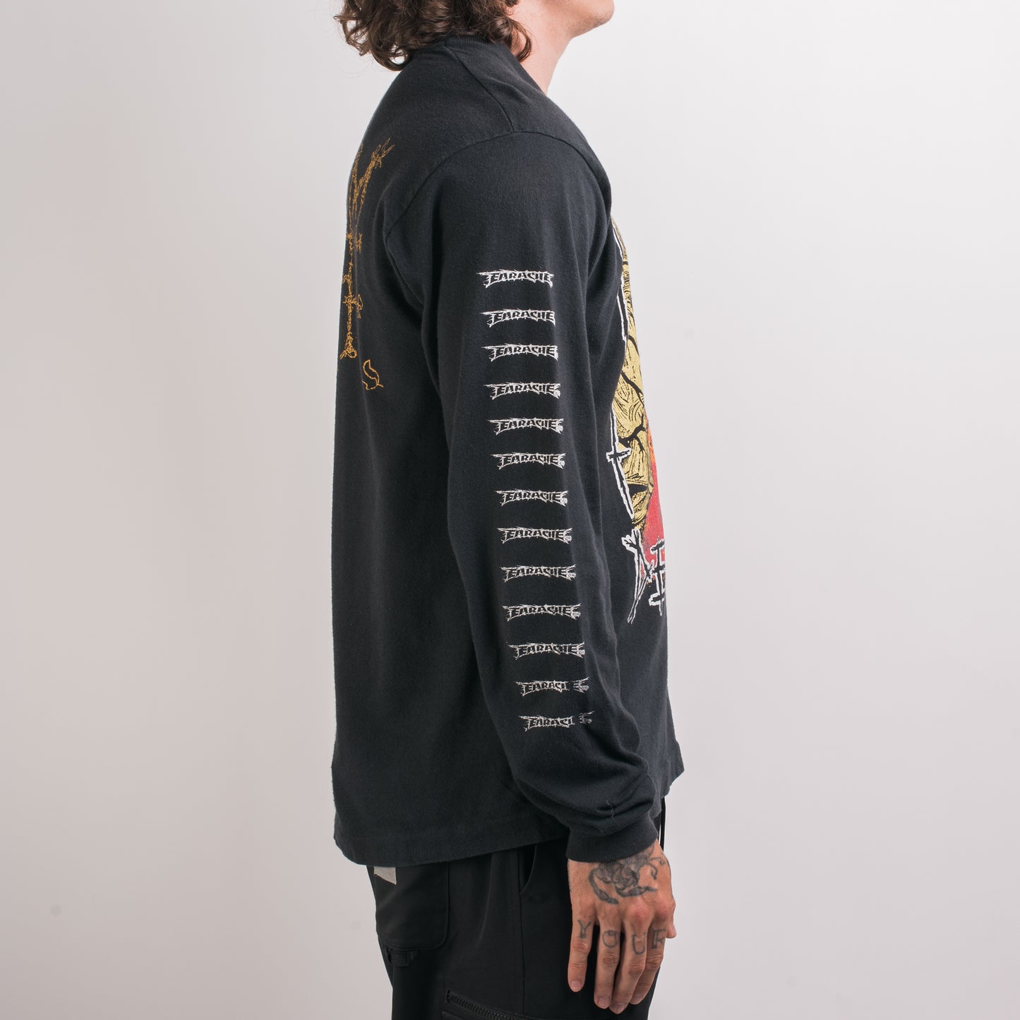 Vintage 1990 Napalm Death Harmony Corruption Longsleeve