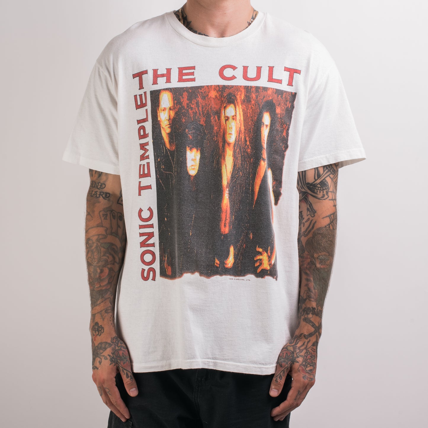 Vintage 1989 The Cult Sonic Temple Tour T-Shirt