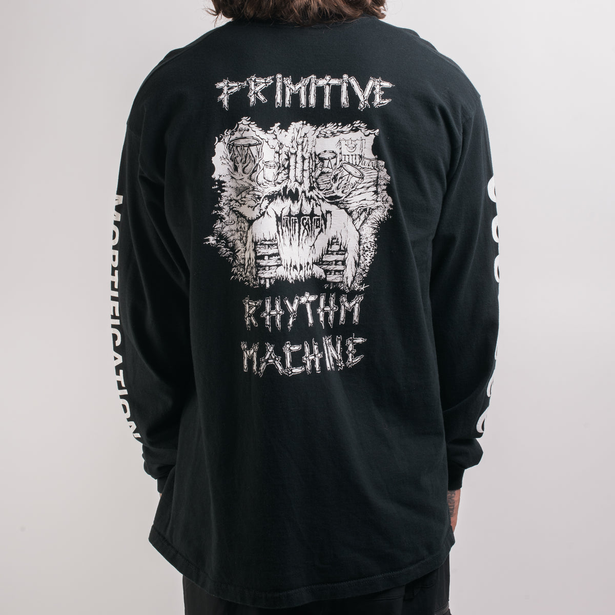 Primitive Machine Vintage 90’s Mortification Primitive Rhythm Machine Longsleeve – Mills ...