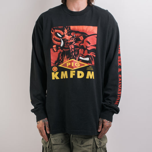 Vintage 90’s KMFDM Pig Longsleeve