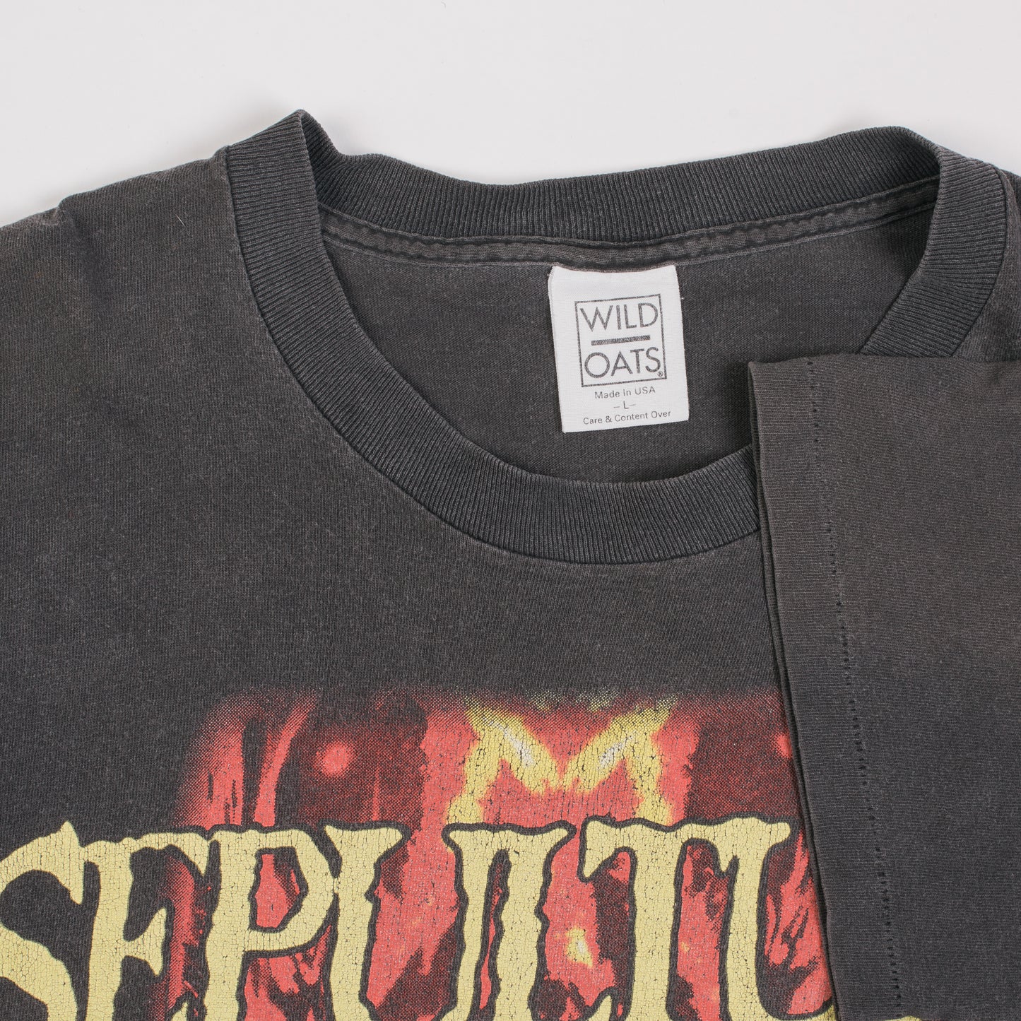 Vintage 1993 Sepultura War For Territory T-Shirt
