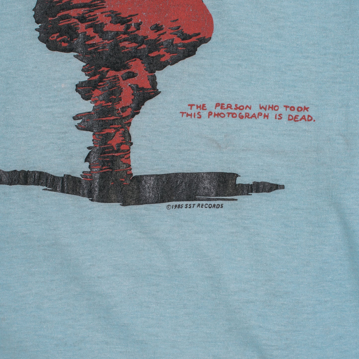 Vintage 1986 Black Flag In My Head Tour T-Shirt