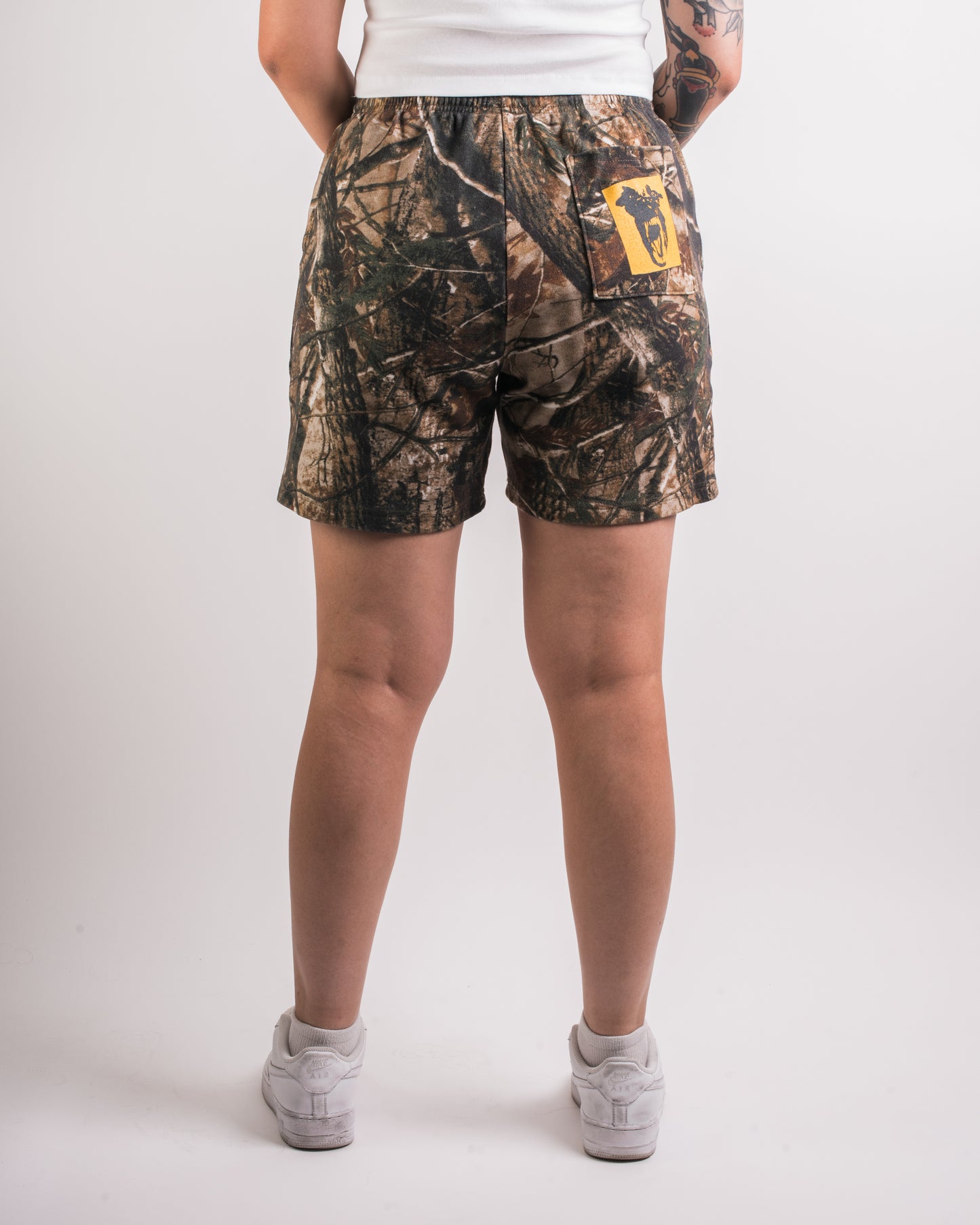 Mills X Varsity Los Angeles Real Tree Camo Shorts