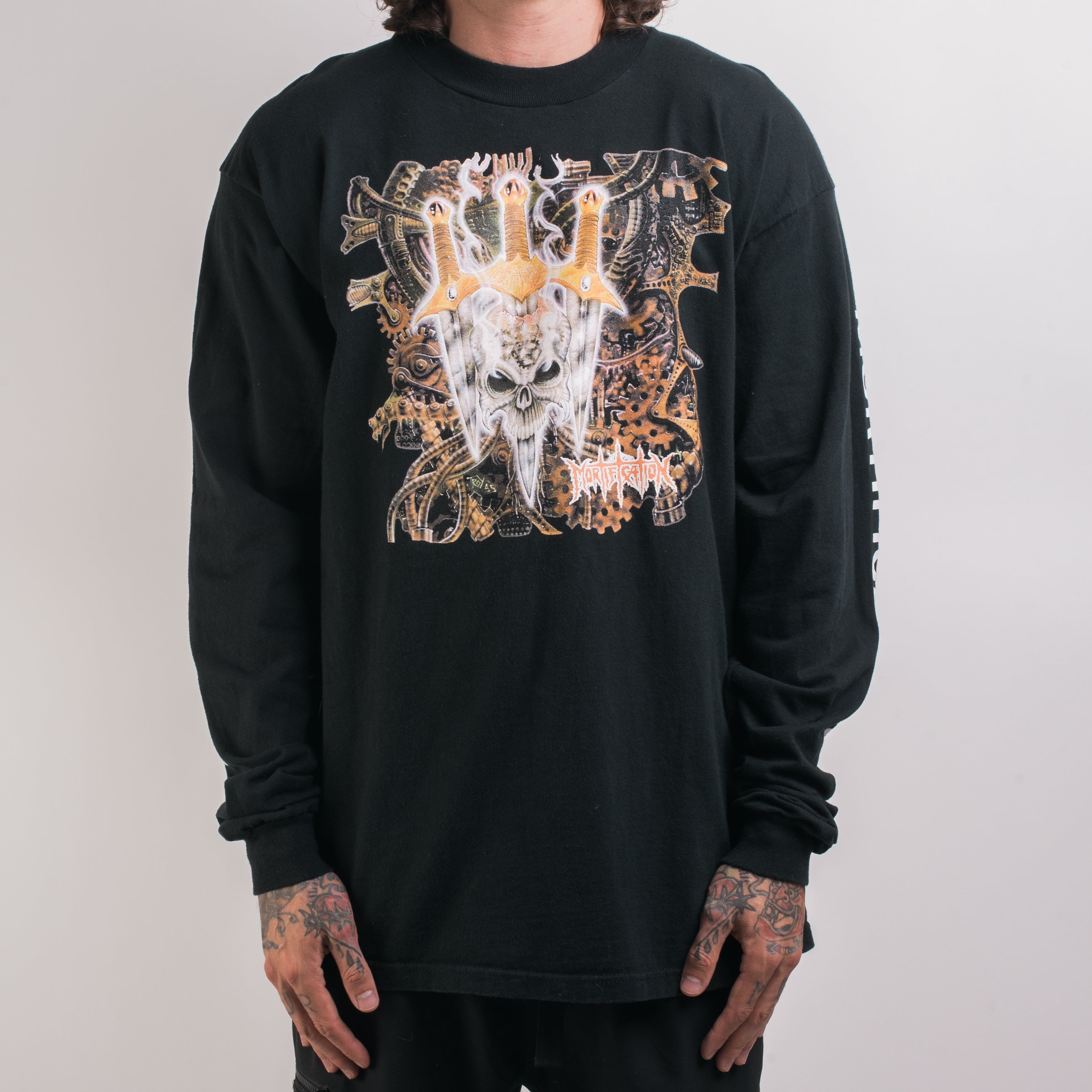 Primitive Machine Vintage 90’s Mortification Primitive Rhythm Machine Longsleeve – Mills ...